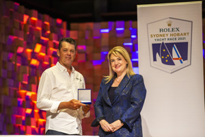 Official Trophy Presentation - Graeme Taylor, 25 Races Medallion (collected by Mark Bradford)