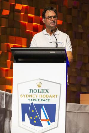 Official Trophy Presentation - Sam Haynes, Owner/Skipper Celestial