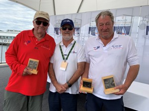 Trophy Presentation - Cinquante, 3rd ORCi Division 3, 3rd IRC Corinthian,, 2nd PHS Corinthian 