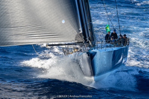 BLACK JACK, Sail No: 525100, Owner: Peter Harburg, Skipper: Mark Bradford, State: QLD, Design: Reichel/Pugh 100, LOA: 30