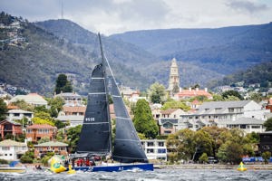 Celestial crossing the finish line