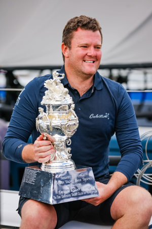 Celestial crew member with Tattersall Cup