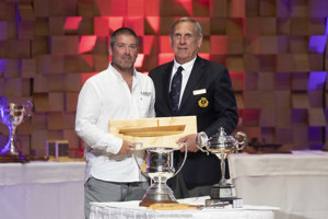 Caro was the first yacht under 18.5m LOA across the finish line, winning the Apollo Trophy and half model.