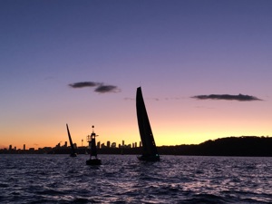 2023 Tollgate Islands Race starts in a stunning Sydney sunset