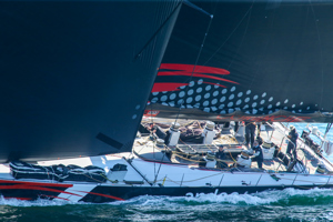 Andoo Comanche approaching the finish line