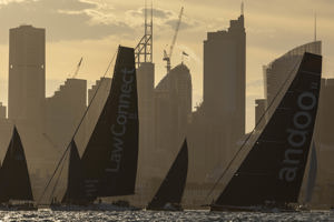 Cabbage Tree Island Race 2023 - Start line