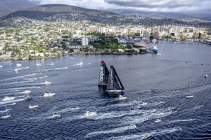 Finish line - LawConnect inching ahead of Andoo Comanche