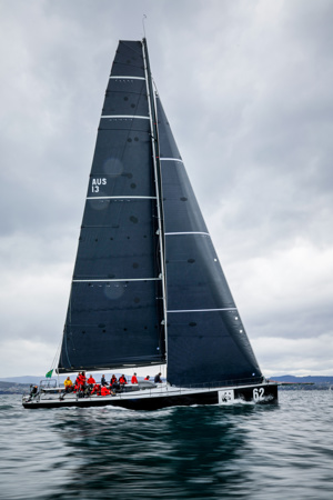 WHISPER, Sail No: AUS-13, Owner/Skipper: David Griffith, State: NSW, Design: JV 62, LOA: 18.9
