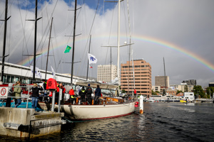 Oroton Drumfire arriving in Hobart