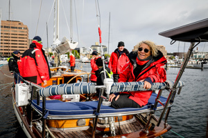 Oroton Drumfire arriving in Hobart