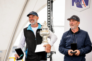 Duncan Hine with the Tattersall Cup and his Winners Medallion