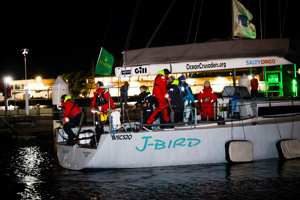 Ocean Crusaders J-Bird berthing in Kings Pier Marina
