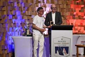 Atomic Blond, 2nd IRC Division 3 - presented to owner Simon Torvaldsen by Councillor John Kelly