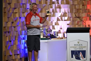 Chutxpah, 3rd IRC Division 2 - presented to owner Bruce Taylor.