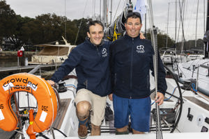 Noakes Sydney Gold Coast Yacht Race 2024 - Foucauld Dalle and Jason Neuhaus of Crowded Haus.
