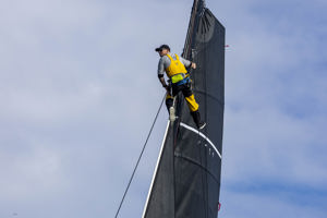 Noakes Sydney Gold Coast Yacht Race 2024 - searching for breeze on Daguet 2.