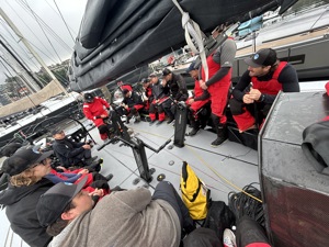 Pre-race briefing on Whisper