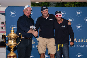 2024 Noakes Sydney Gold Coast Yacht Race Prizegiving - Tempo, 3rd IRC Overall, 1st IRC Div 0.    Image: Ashley Dart