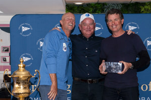 2024 Noakes Sydney Gold Coast Yacht Race Prizegiving - Mistral, 2nd IRC Overall, 1st IRC Div 2, 1st Double Handed IRC.    Image: Ashley Dart