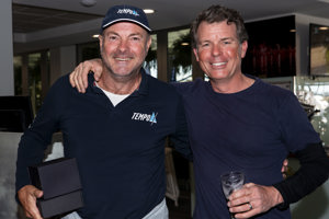 2024 Noakes Sydney Gold Coast Yacht Race Prizegiving - Tempo celebrating their 3rd Overall IRC and 1st in IRC Div 0.    Image: Ashley Dart