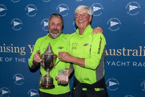 2024 Noakes Sydney Gold Coast Yacht Race Prizegiving - Stampede, 1st PHS.    Image: Ashley Dart