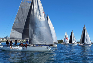 2024 Flinders Islet Race start.  Image: Jackie Sapir