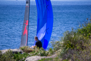 2024 Flinders Islet Race start - TP52 Koa.   Image: David Hislop