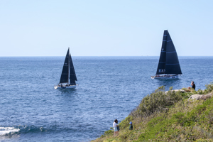 2024 Flinders Islet Race start URM Group and Calibre 12.   Image: David Hislop