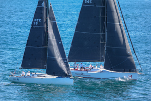 2024 Flinders Islet Race start Pretty Woman and Jupiter.   Image: David Hislop