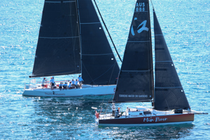 2024 Flinders Islet Race start - Min River and Pretty Woman.   Image: David Hislop