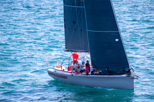 2024 Flinders Islet Race start - CInquante.   Image: David Hislop