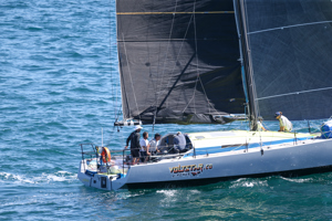 2024 Flinders Islet Race start - Voltstar Yeah Baby.   Image: David Hislop