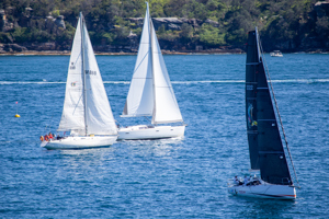 2024 Flinders Islet Race start - Toucan (foreground).   Image: David Hislop