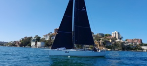 2024 Flinders Islet Race start - Cookson 50 Sticky before the start.   Image: Eric Blake