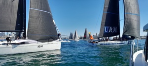 2024 Flinders Islet Race start.   Image: Eric Blake