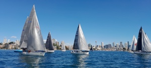 2024 Flinders Islet Race start.   Image: Eric Blake