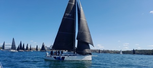2024 Flinders Islet Race start - Calibre 12.    Image: Eric Blake