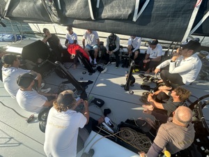 2024 Tollgate Islands Race - pre-race briefing on Whisper