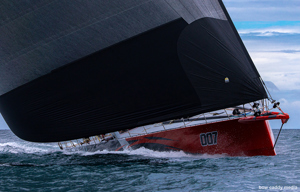 2024 BWPS Tollgate Islands Race - Comanche powers to the finish.  Image: Bow Caddy Media