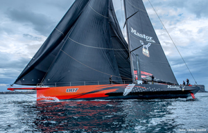 2024 BWPS Tollgate Islands Race - Comanche powers to the finish.  Image: Bow Caddy Media