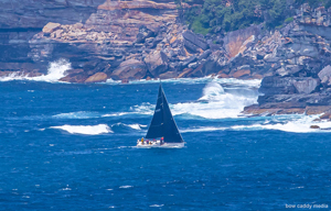 2024 Tollgate Islands Race - Supernova entering Sydney Harbour