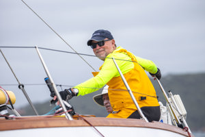 Audi Centre Sydney | 2024 Bird Island Race start - Maritimo Katwinchar.   Image: CYCA | Ashley Dart