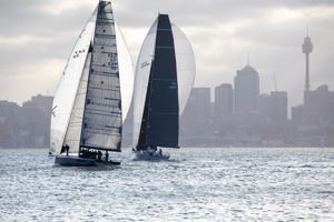 No Limit leading Caro over the line.   Image: CYCA | David Hislop