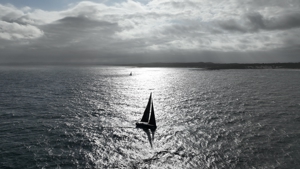 Beneteau First 53 Odin passing Norah Head with about 3 nautical miles to Bird Island.   Image courtesy High Impressions Media.