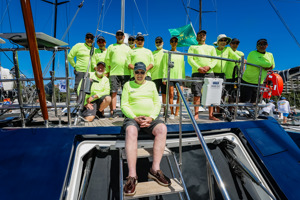 RSHYR 2024 dockside ambience - Maritimo 100.   Image: CYCA | Salty Dingo