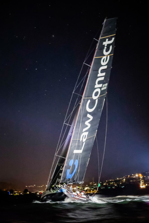 2024 Rolex Sydney Hobart - line honours - LawConnect.   Image: CYCA | Salty Dingo