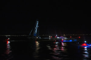 LawConnect approaching the finish.   Image: CYCA | Ashley Dart