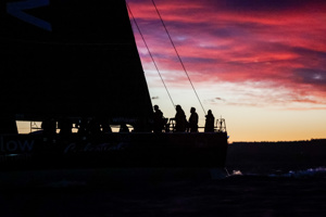 Celestial V70 in River Derwent approaching the finish.   Image: CYCA | Salty Dingo