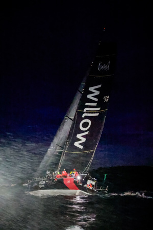 Celestial V70 in River Derwent approaching the finish.   Image: CYCA | Salty Dingo