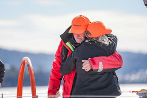 Clockwork crew happy to have finished the race    Image: CYCA | Salty Dingo